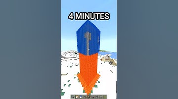 Tower At Different Times (World’s Smallest Violin) #minecraft #building #gaming #shorts
