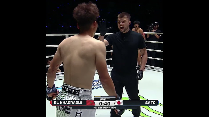 DAZZLING debut 🤩 Ayoub El Khadraoui arrives in ONE Friday Fights with a dominant TKO win!