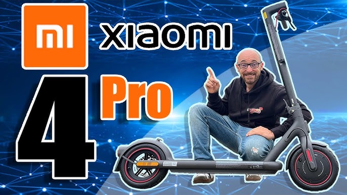 trottinette électrique #XIAOMI PRO 4 : plus puissante, plus confort, plus  sécure ! #test #review 