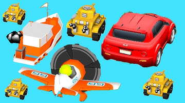 Epic Car Transform Race - Gameplay Walkthrough - All Levels (IOS, Android)