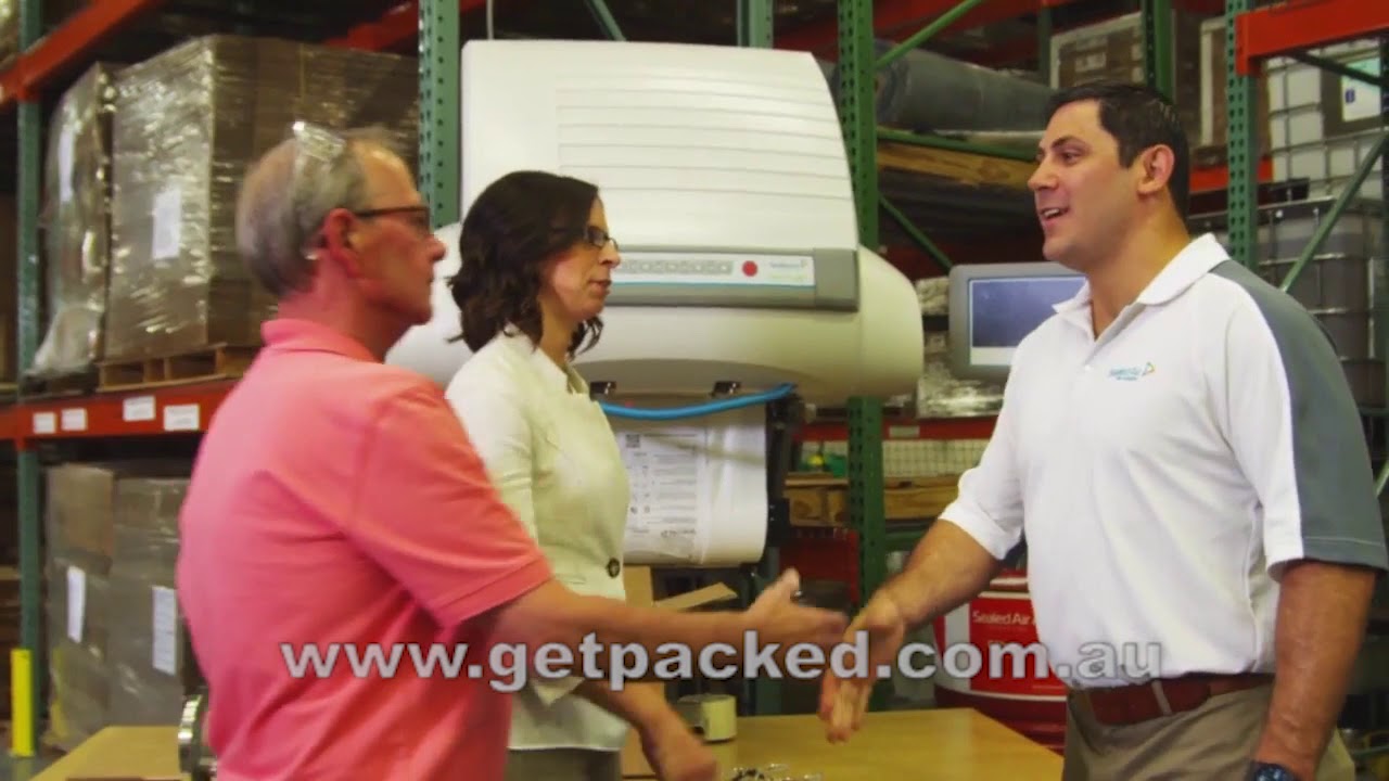 Instapak SpeedyPacker - Protective packaging with Instapak foam in ...