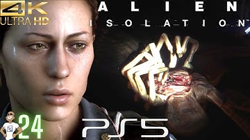 The Alien Nest! Oh No! || Alien Isolation || [PS5 4K Gameplay] | (FULL GAME)