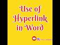 Hyperlink in Word Document 📄|| #easylearning #trending #link #computer #tech