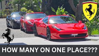 Ferrari owners event Madeira 2023 / all Ferrari in one place