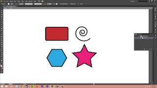 Adobe Illustrator CS6 for Beginners - Tutorial 28 - How to Group Objects Together