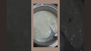 kheer....milk me rice dalo use kheer kahte hai. ...sabki khas aai pahli bar...vishnu bhog rice ki