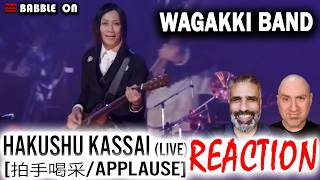 WAGAKKI BAND - HAKUSHU KASSAI (APPLAUSE) [Live] reaction by Indie Filmmakers #wagakki #banger 🔥🔥😁🔥🔥