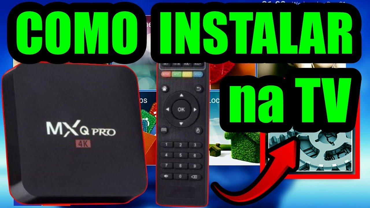 COMO INSTALAR TV BOX MXQ PRO 4K 5G NA TV| ATUALIZADO 2025(PASSO A PASSO)