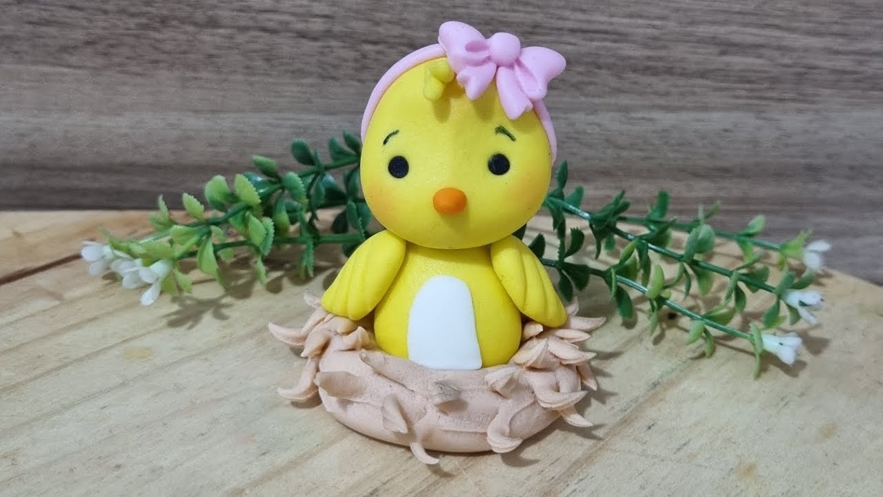 como fazer pintinho pasta americana