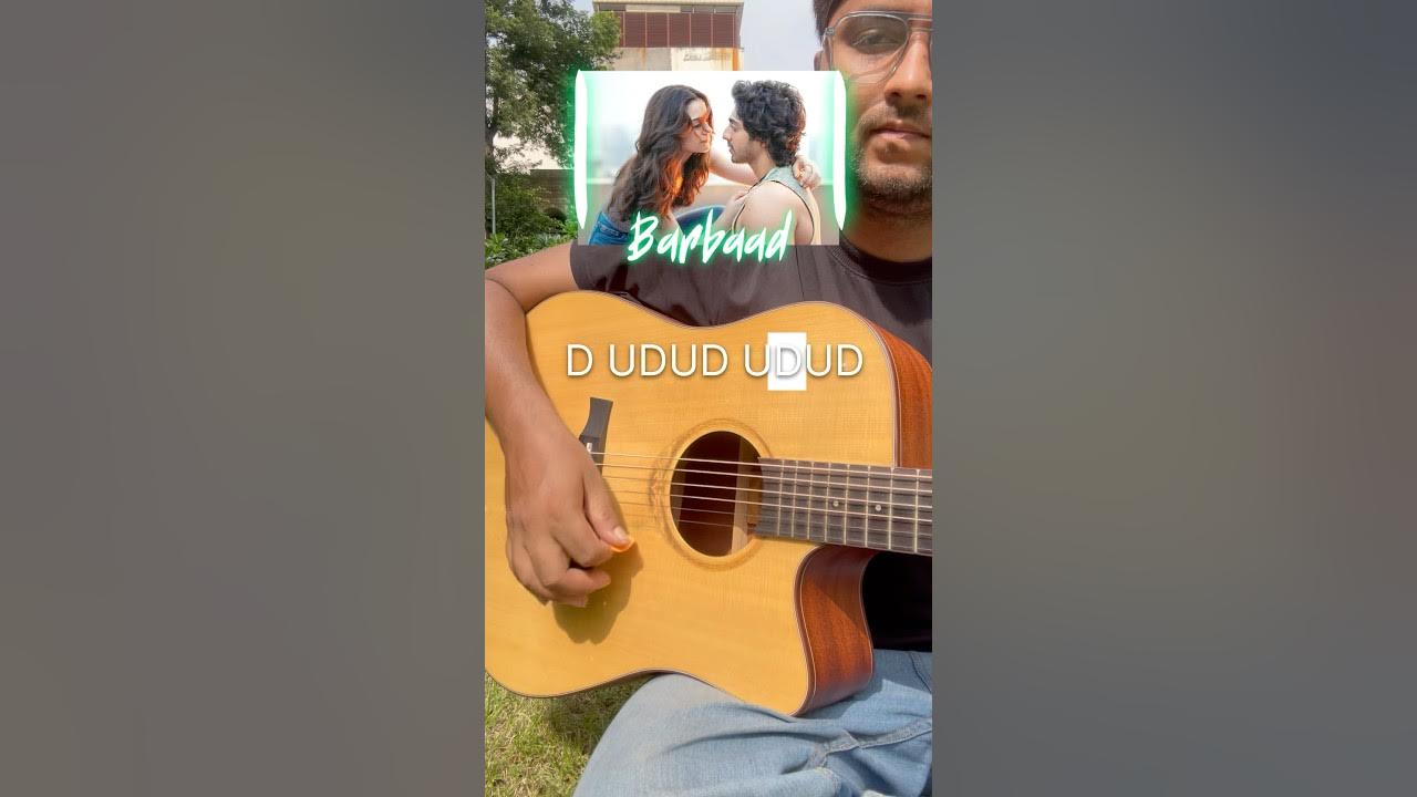 Barbaad from saiyaara | Guitar lessons | Easy for beginners | 4 chords Barbaad from saiyaara | Guitar lessons | Easy for beginners | 4 chords