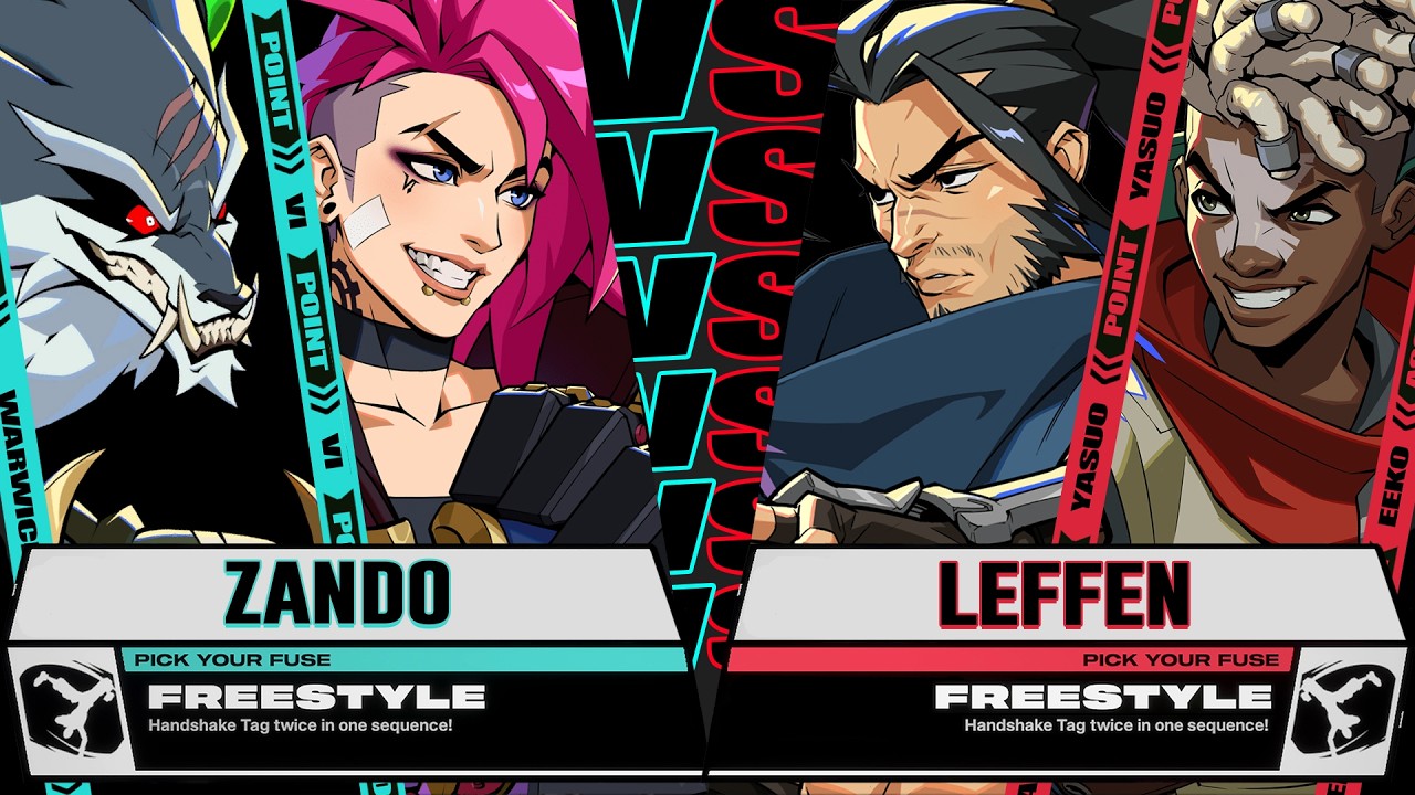 Zando (VI / Warwick) vs Leffen (Yasuo / Ekko) - 2XKO