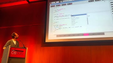 Sam Aaron live breakbeats on Sonic Pi at OSCON