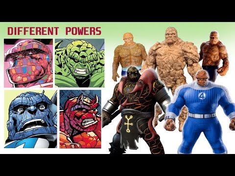 Fantastic Four's THE THING! (Alternate Versions, Explained!)
