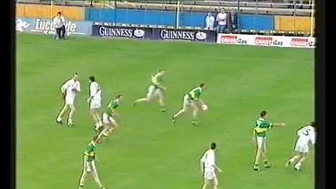 Ronan Sweeney and Martin Lynch shove each other Ki...
