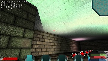 The game without a name - Dynamic shadows (shadow mapping with glsl)