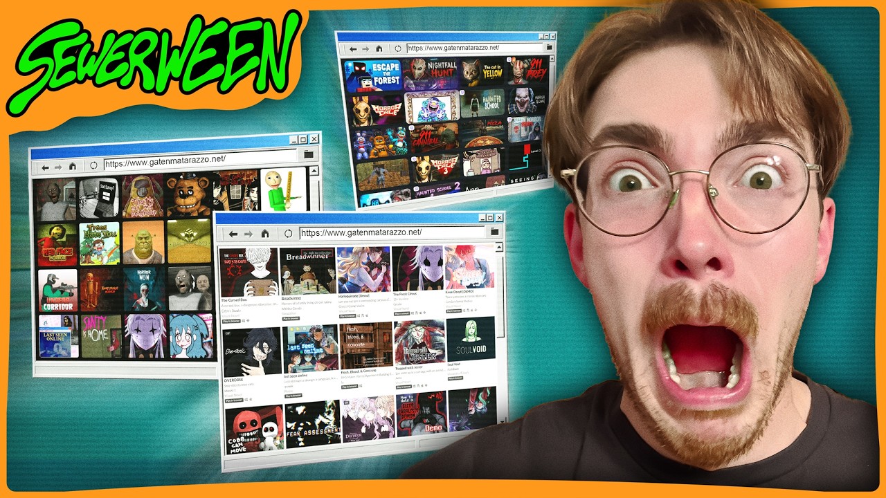 Finding the Creepiest Horror Games Hidden on the Internet