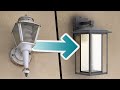 Easy Outdoor Light Fixture Update - 20 Minute DIY Upgrade