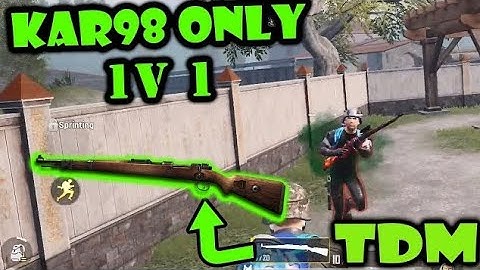 How To Take One Shot One Kill 🥵 With Kar98 | Old Friend Challenge Me Sniper Only No Scope | BGMI