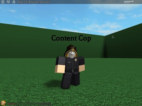Roblox script showcase: #24 Content Cop v2 [FE] [LEAK]
