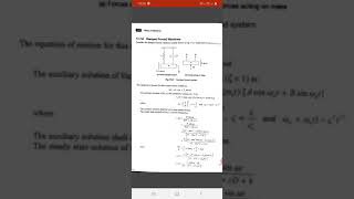 Dom module 5 : Forced vibration,  damped forced vibration