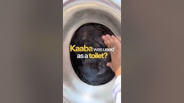 Black Stone Of Kaaba 🕋 Was Used As A Toilet