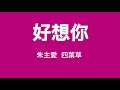 《好想你》朱主愛(四葉草) 十孔口琴演奏