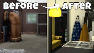 Turning an Old Building Into a Warm, Cozy Home 🏡 | The Sims 4 | Speed Build Renovation