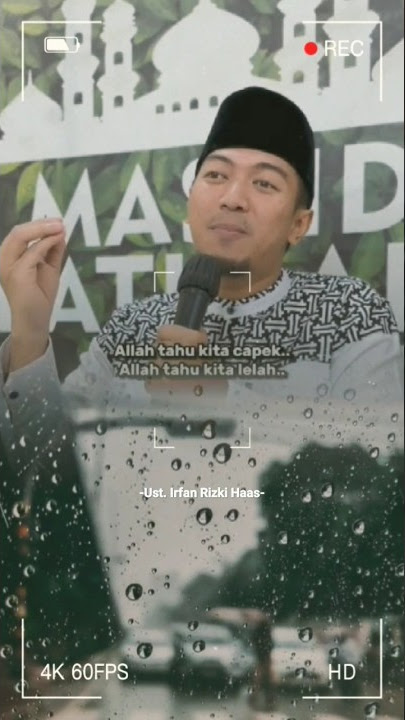 Allah Tau Kita Capek - Ustadz Irfan Rizki Haas #shorts #ceramah #ustadzirfanrizkihaas #dakwahislam