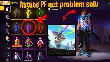 Astute Beta FREE FIRE Network Problem Fix 💡 FF Proxy Network 🛜 problem ! Proxy loading problem 😱