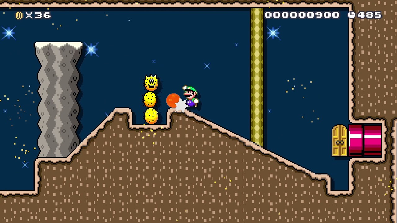 Catacombs of Carthus by PittyParty 🍄 Super Mario Maker 2 ✹Switch✹ 
