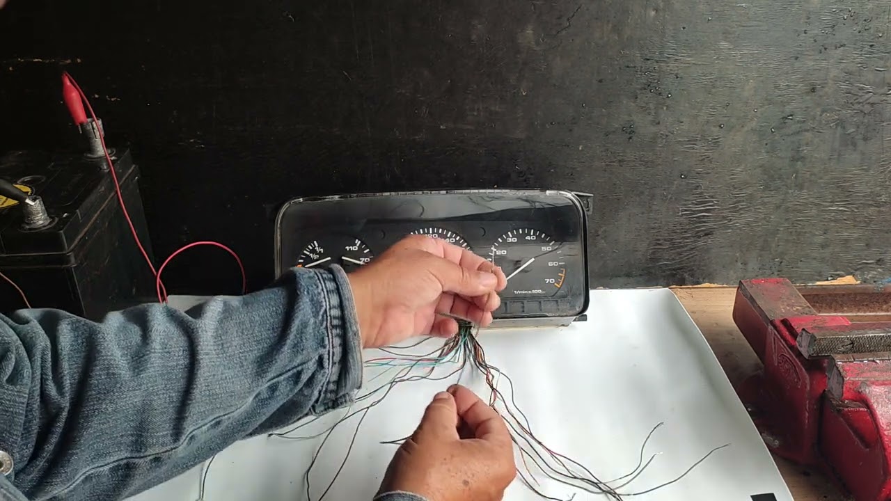 Mendonça - cores, testes e funções dos fios do painel do Santana e outros