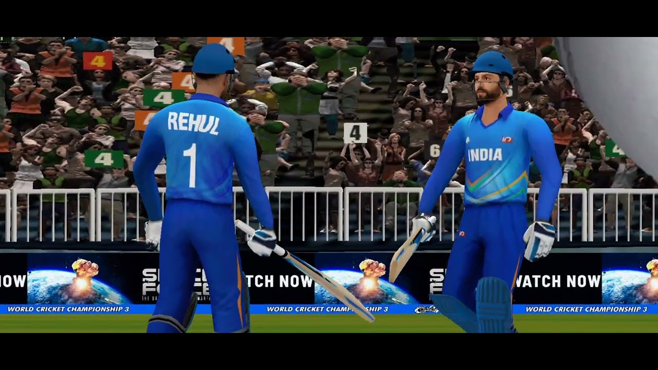 WCC 3 4K Gameplay  World Cricket ChampionShip 3 - Highest Graphics  Settings - Xiaomi TAB 5 