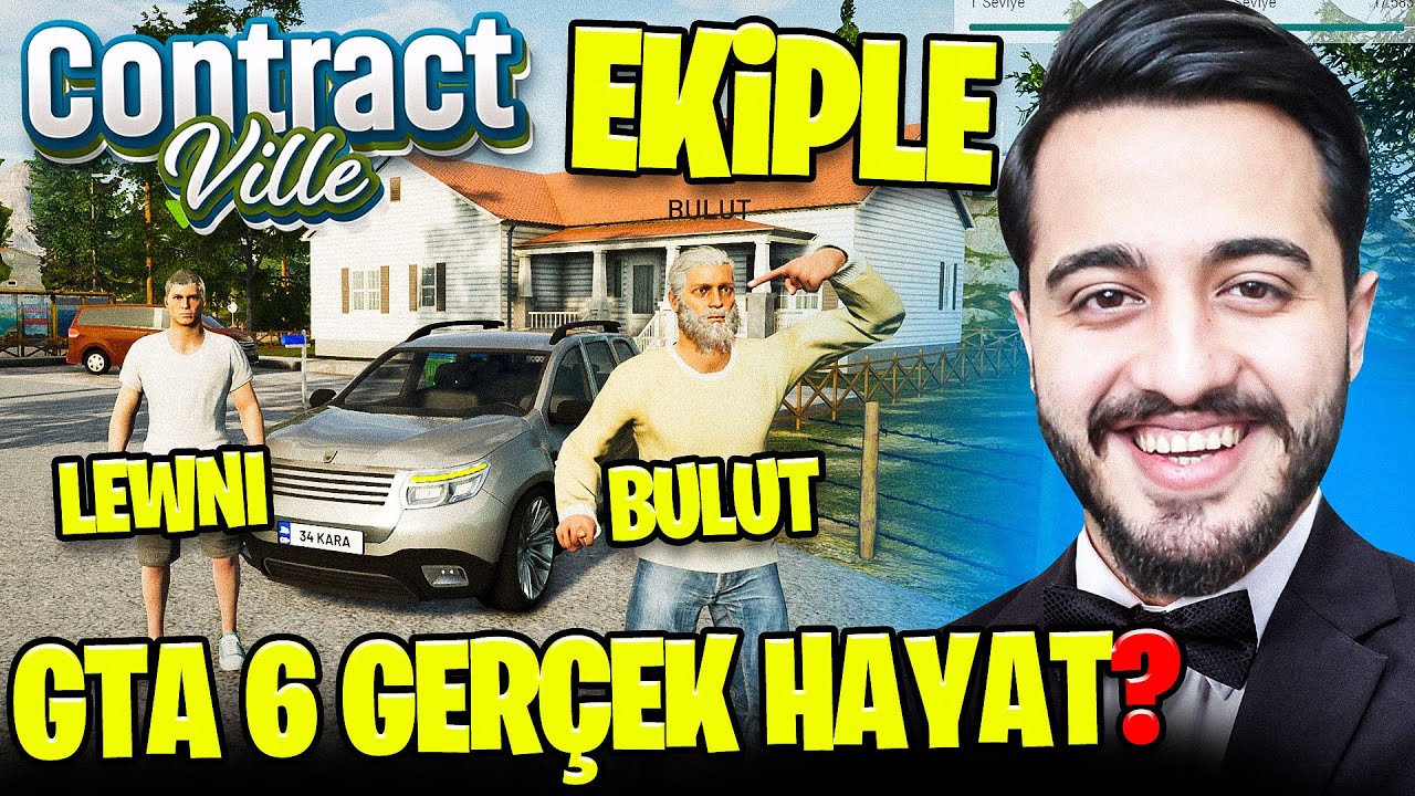 BU OYUNA BAYILACAKSINIZ! EKİPLİ GERÇEK HAYAT SİMÜLATÖR! (GTA GRAFİKLERİ) Contract Ville #1