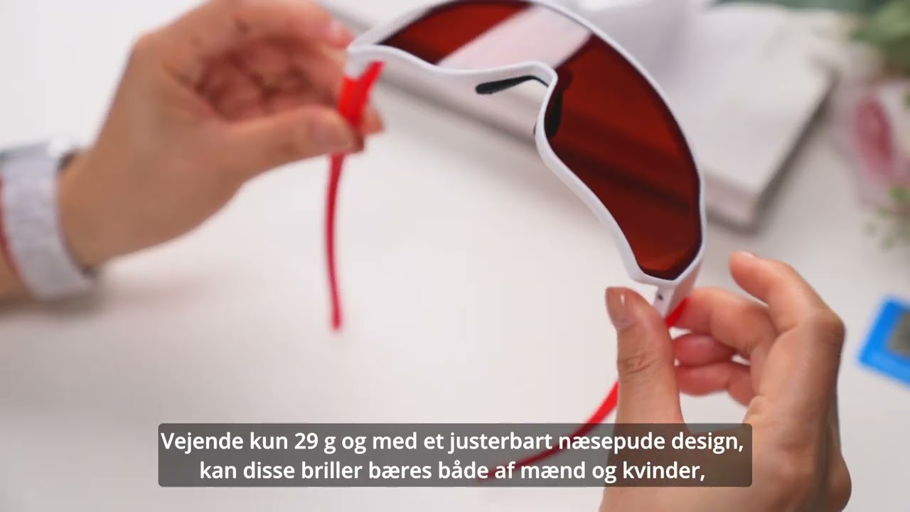 RB Carme Polariserede / Fotokromiske Cykelbriller med UV Beskyttelse