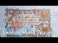 Dimensions "Simple Treasures". Обзор готовой работы