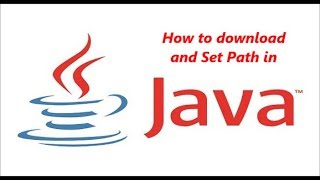 How to download and set Path in Java | Java Tutorials |