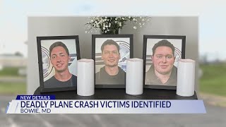 Authorities identify 3 men killed in Bowie plane crash