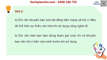 Giáo án powerpoint bài 4 : Đạo đức và văn hóa trong sử dụng công nghệ ...| GA điện tử Tin học 8 KNTT