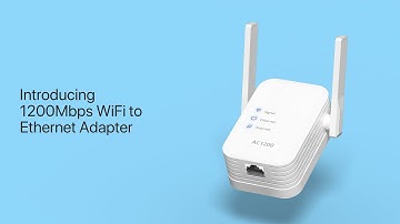 Introducing ioGiant 1200Mbps WiFi to Ethernet Adapter