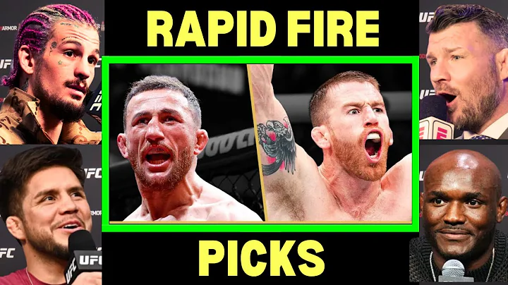 UFC Fighters 'Predict' Merab Dvalishvili vs Cory Sandhagen | UFC 320