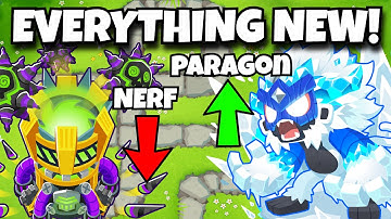 Everything NEW In Update 52.0 In Bloons TD 6!