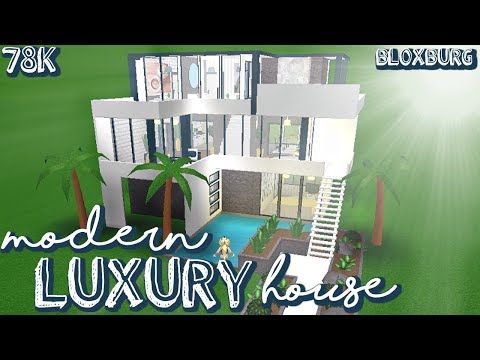 roblox welcome to bloxburg small modern house 47k youtube