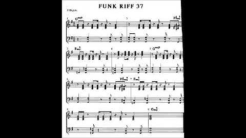 Andrew D. Gordon - riff 37 - latin disco - tutorial lesson keyboard piano