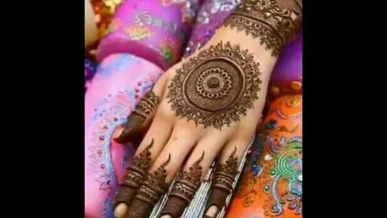 Modern Unique Henna Mehndi Designs For Engagement And Wedding