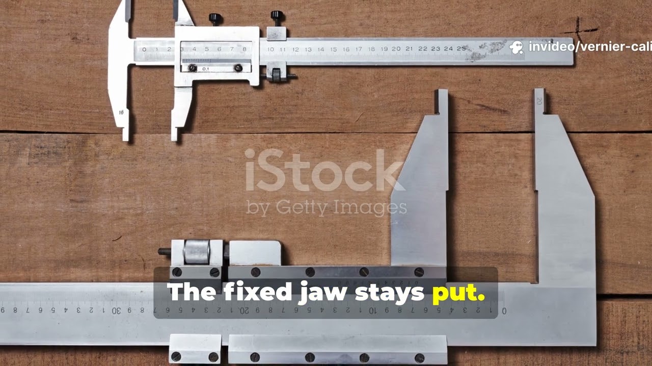 Parts of vernier caliper 