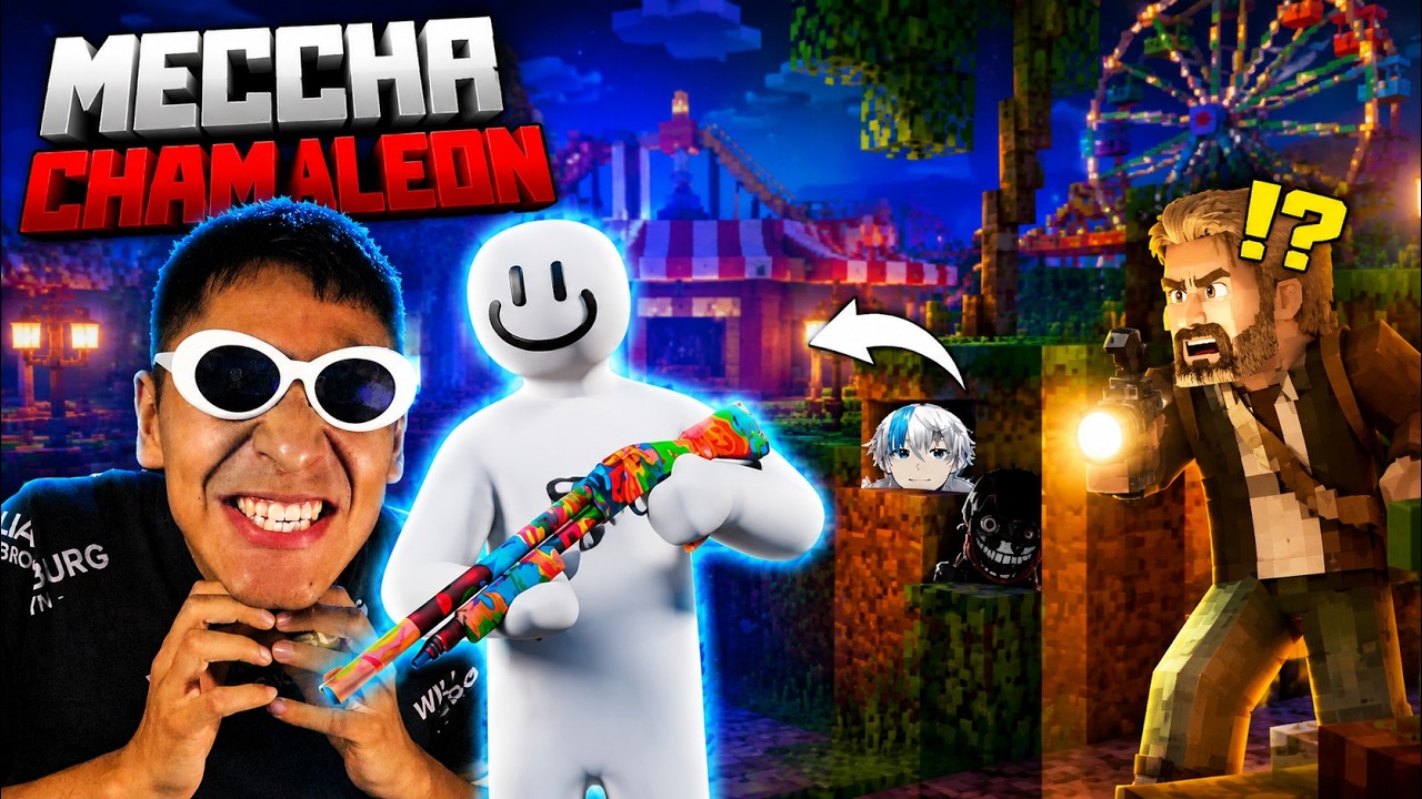 🔴DISEÑADOR 🎁 VTUBER 🎁 CHELO 🎁 EN MECCHA CHAMALEON 🎁