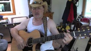 Video-Miniaturansicht von „1253 -  Too Cold At Home -  Mark Chestnut cover with lyrics and guitar chords“