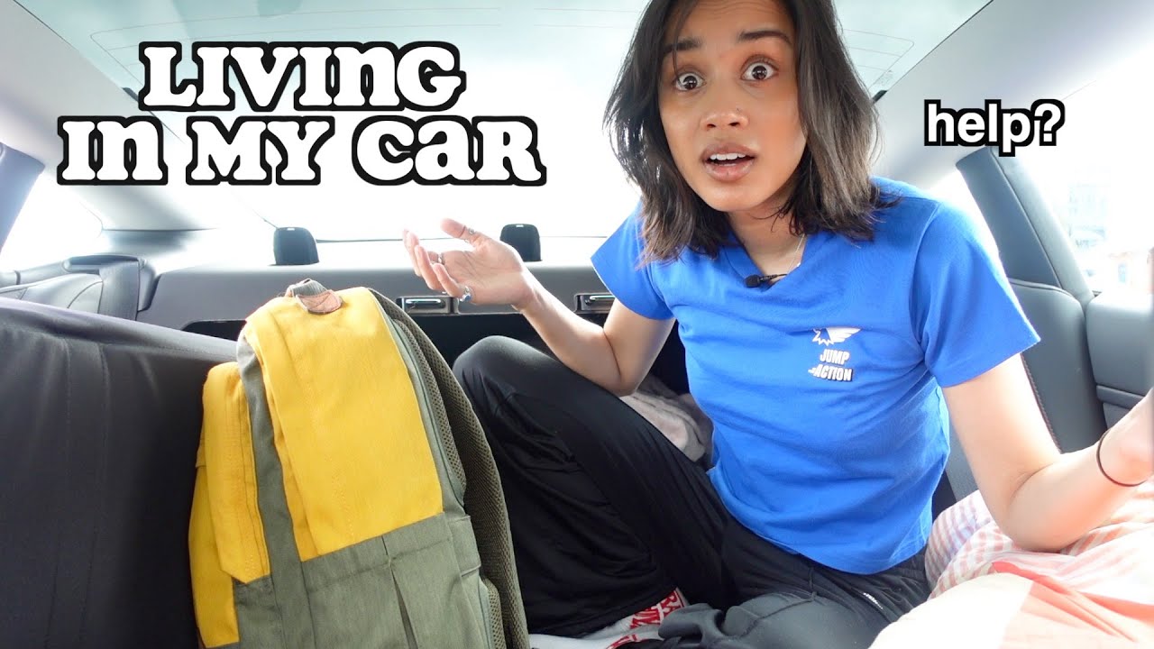 living in my car for 24 hours *chaotic* YouTube