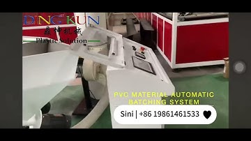 PVC material automatic batching system | PVC additives auto weiging batching dosing machine