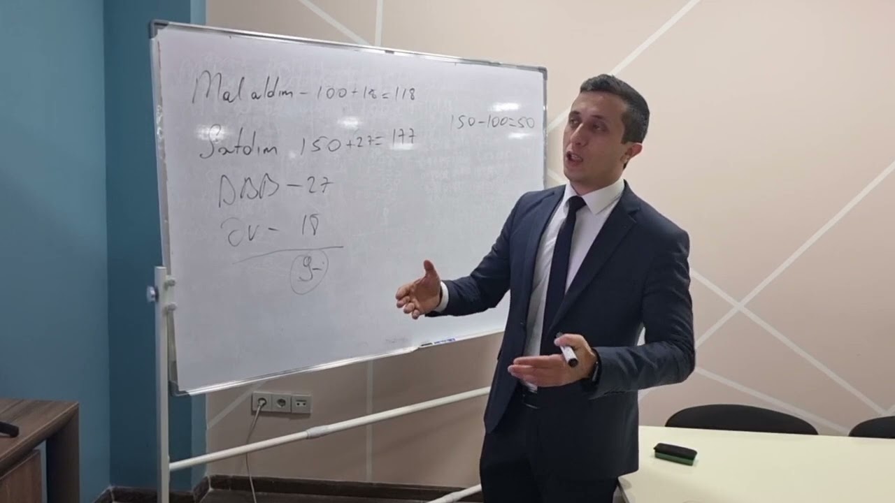 ƏLAVƏ DƏYƏR VERGİSİ ƏDV - sadə və rahat izahı. (Elşad Ağahəsənov)